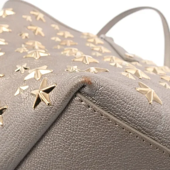Jimmy Choo Star Studs Handbag Silver - #125540J23B - Picture 8 of 12